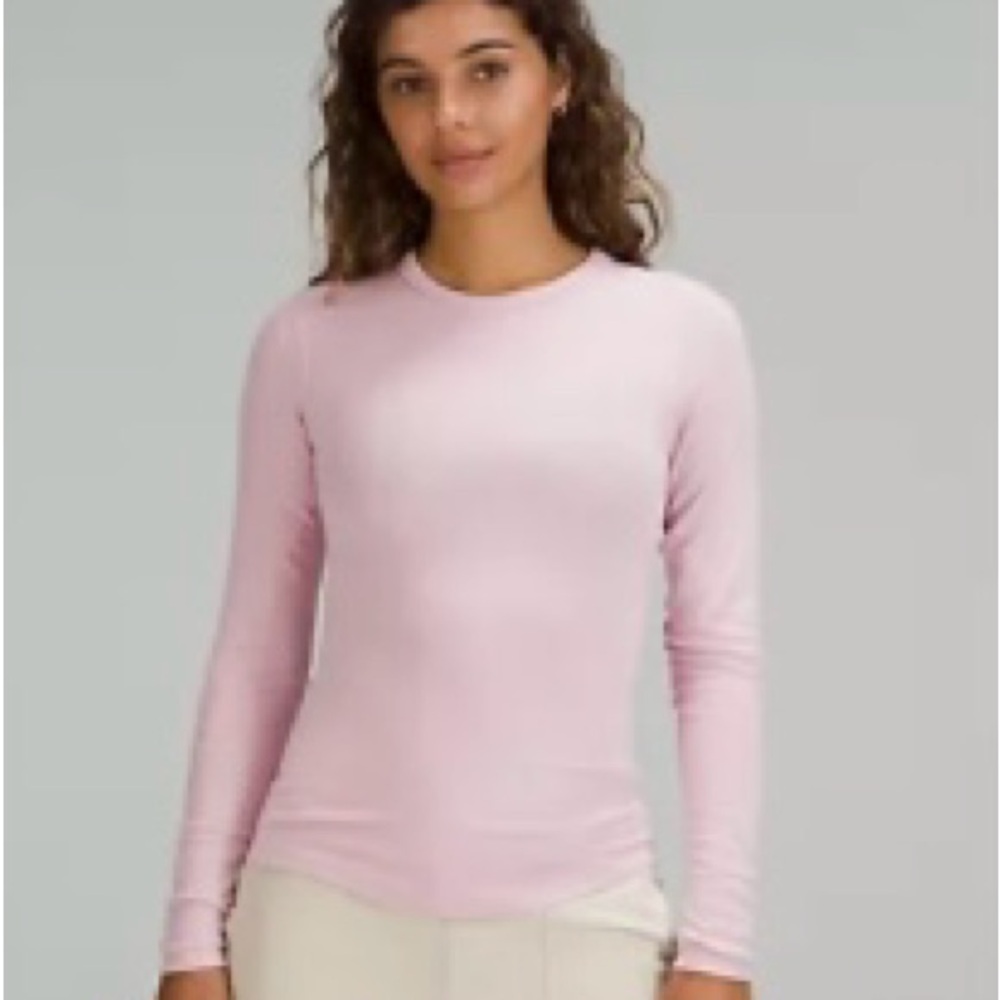 Lululemon Women's Pink Long Sleeve Top